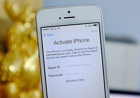Mở iCloud iPhone 5 uy tín giá rẻ