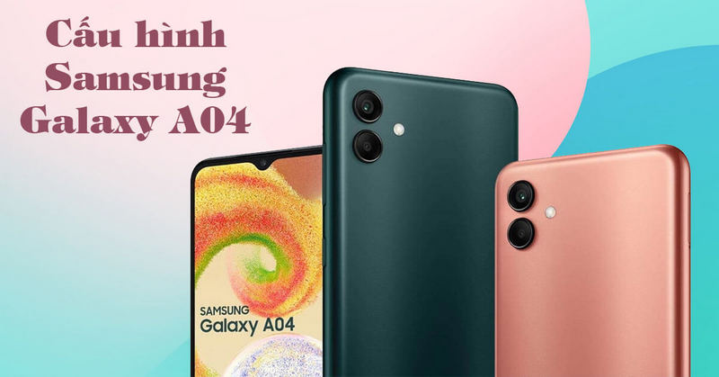 Thay màn hình điện thoại Samsung A04 Hải Phòng chất lượng cao