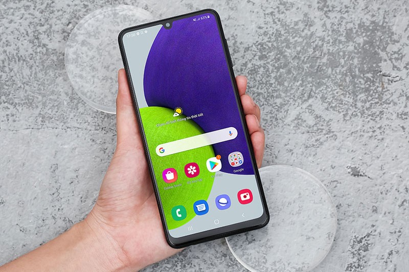 Thay màn hình điện thoại Samsung Galaxy A22 Hải Phòng có bảo hành