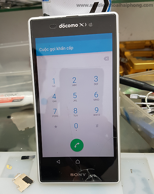 Thay mặt kính cảm ứng Sony Z1 tại Hải Phòng